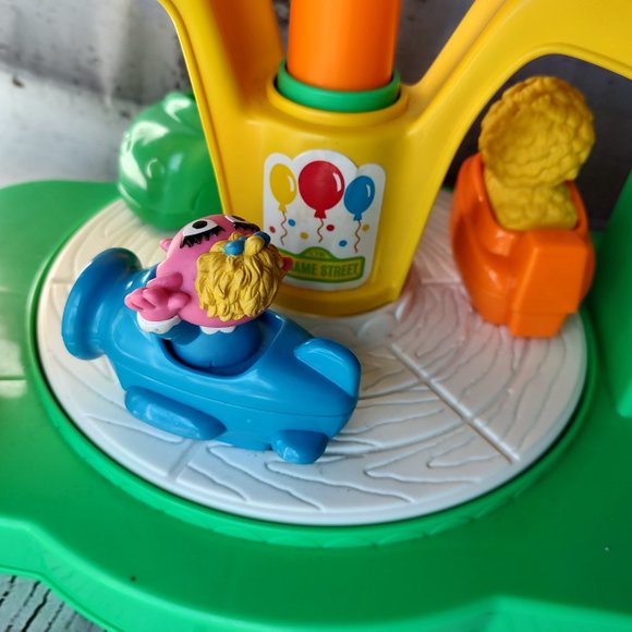 Vintage 1991 Playskool Sesame Street Amusement Park Big Bird RARE - Picture 4 of 10